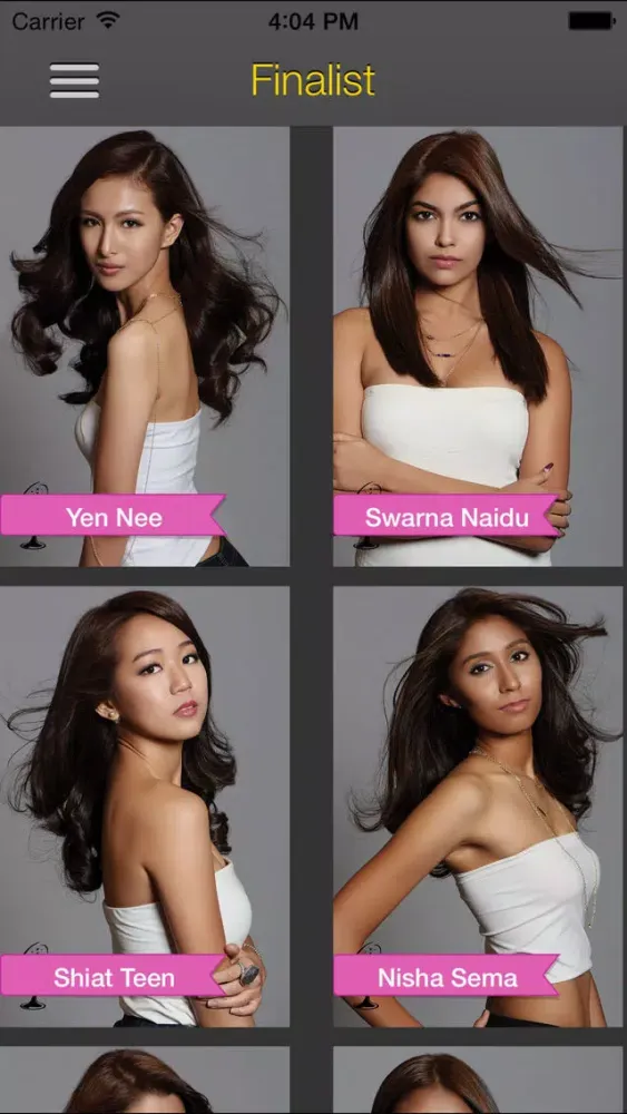 Zrzuty ekranu Miss Universe Malaysia