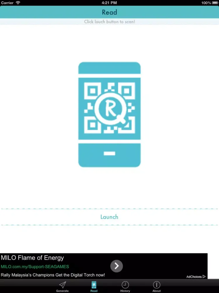 QRCode Creator, Buider & Reader iPad  스크린샷