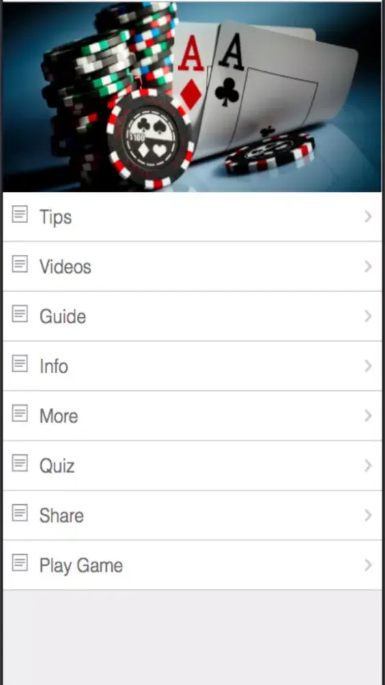 Poker Strategy - Improve Your Skills Screenshots