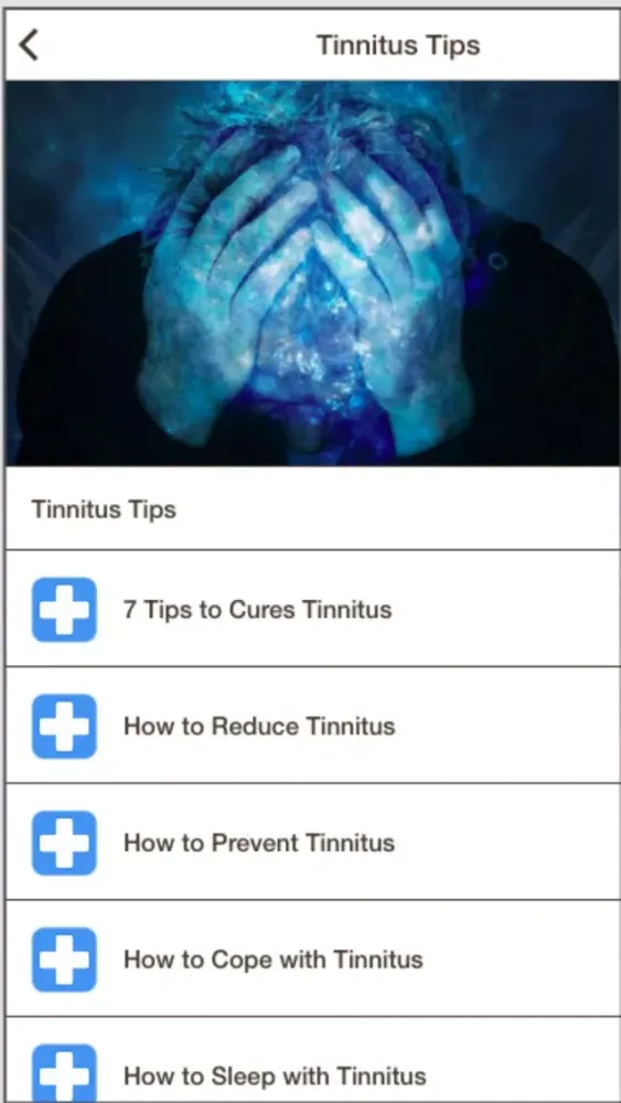 Tinnitus-How to Cure Tinnitus应用截图