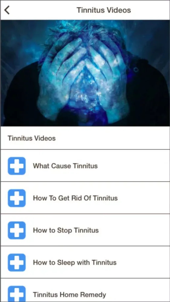 Tinnitus-How to Cure Tinnitus应用截图