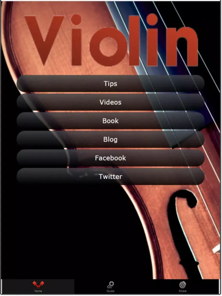 تصاویر Violin for Beginners - Learn How to Play Violin iPad 