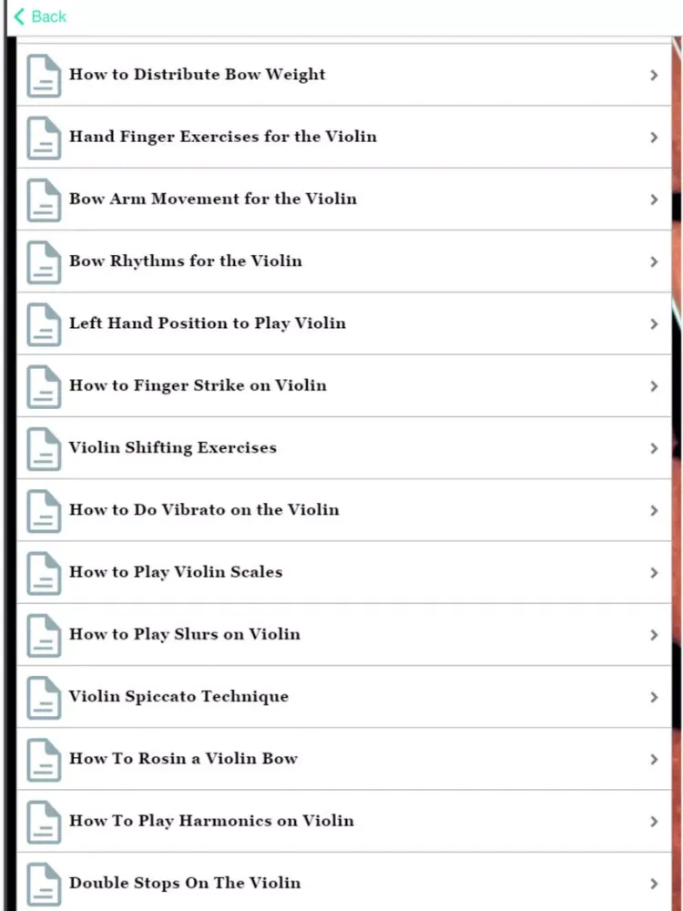 تصاویر Violin for Beginners - Learn How to Play Violin iPad 
