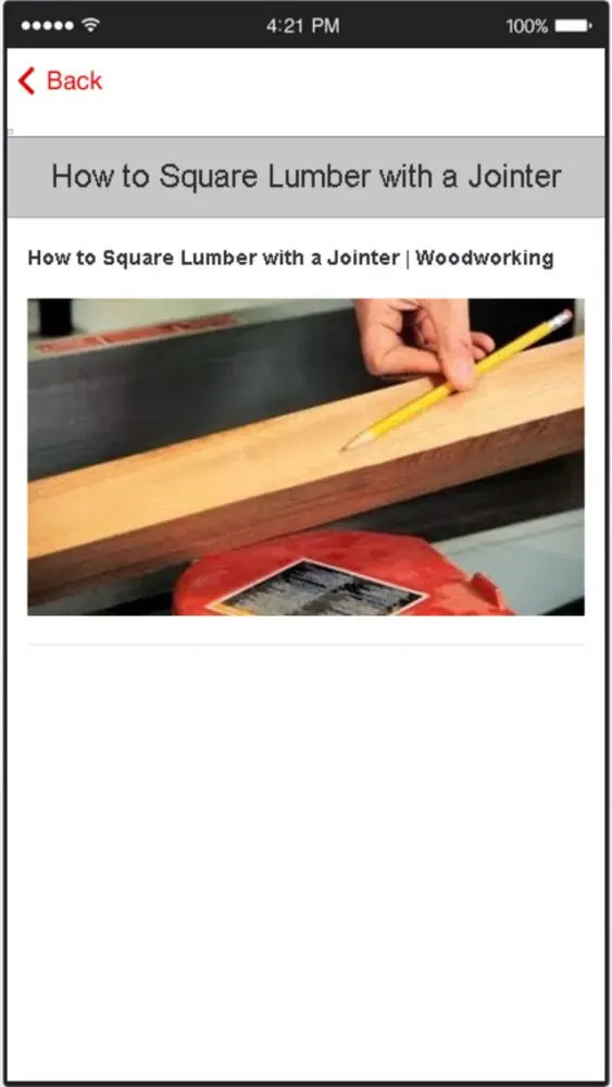 Woodworking Projects - Skills You Need to Know スクリーンショット