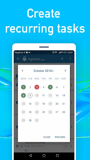 Capturas de pantalla de To Do List and Goal planner