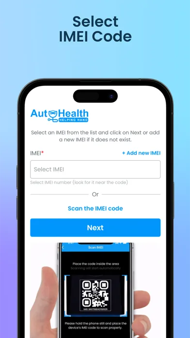 ภาพหน้าจอของ AutoHealth Helping Hand
