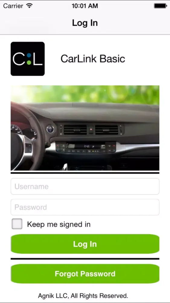 Screenshot di CarLink Basic