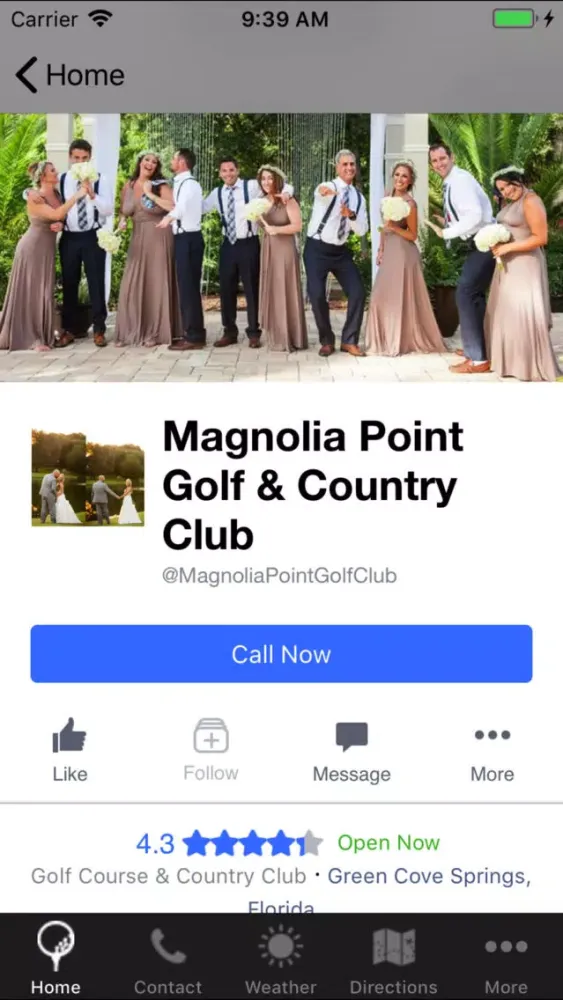 Tangkapan layar Magnolia Point Golf and CC