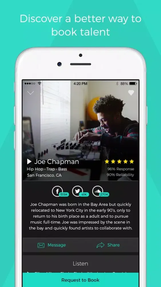 تصاویر AGNT - A revolution in DJ bookings. Find and book DJs for any event.