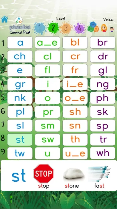 AGO Phonics Sound Pad Ekran Görüntüleri