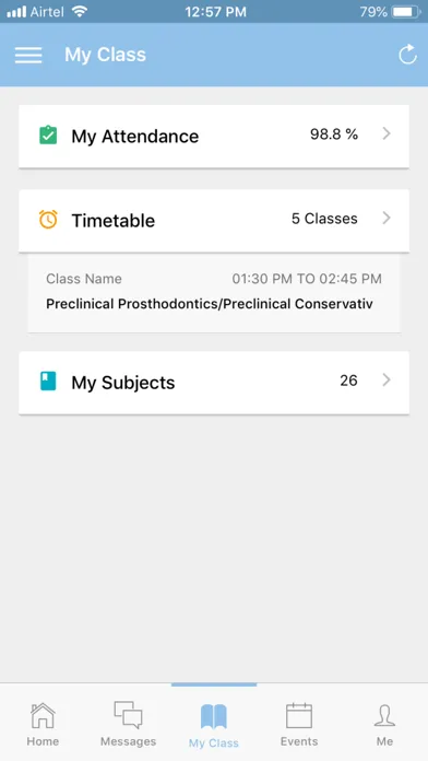 Raja's Dental College Screenshots