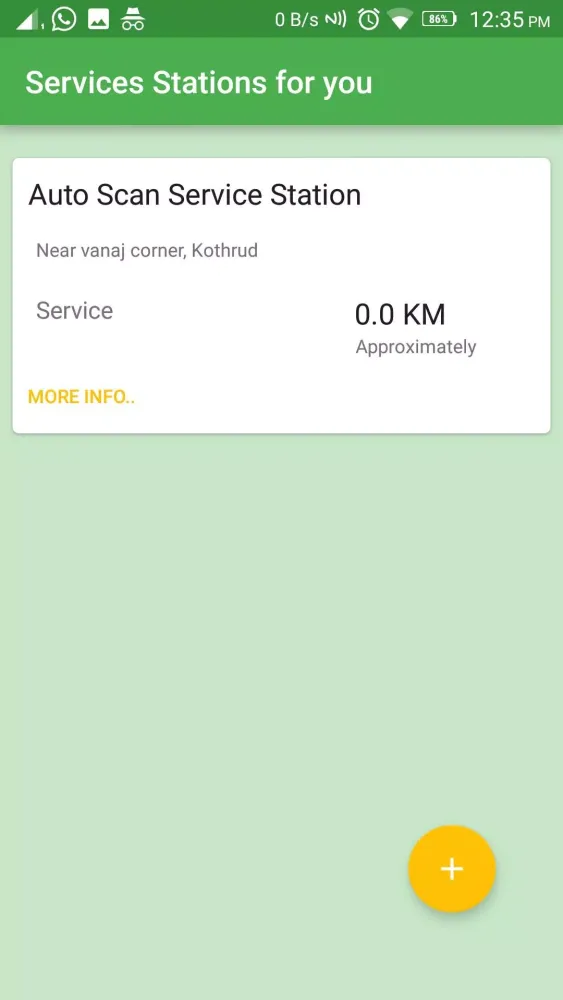 Zrzuty ekranu CNG stations for me