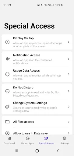 Permission Manager Screenshots