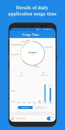 Tangkapan skrin Usage Time - App Usage Manager