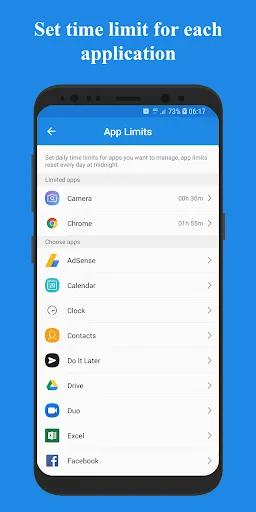 Tangkapan skrin Usage Time - App Usage Manager