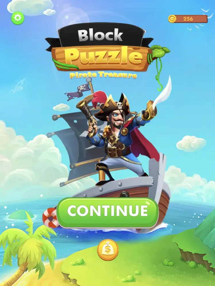 Tangkapan layar Block Puzzle Pirates 2020 iPad 