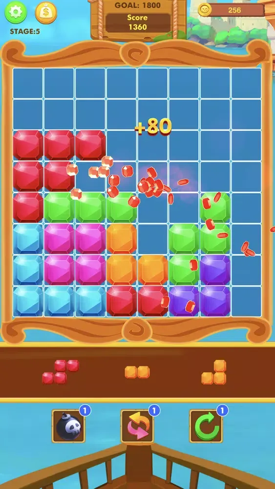 Tangkapan layar Block Puzzle Pirates 2020