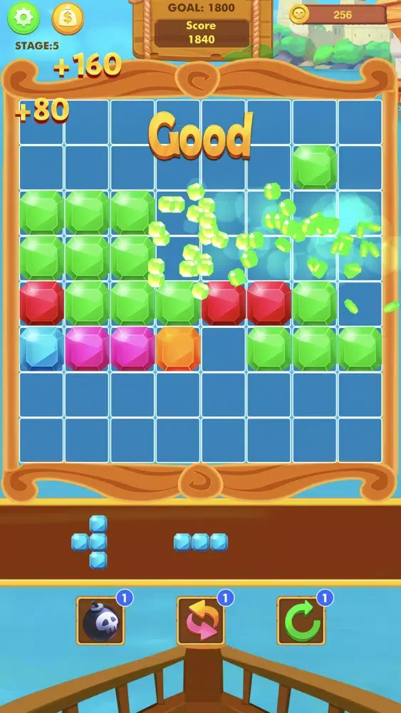 Tangkapan layar Block Puzzle Pirates 2020