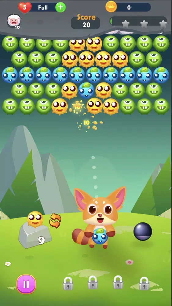 Captures d'écran de Bubble Shooter-Animals Match