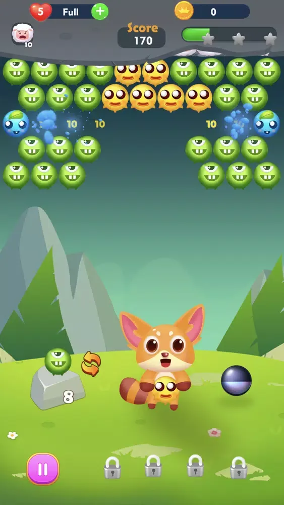 Captures d'écran de Bubble Shooter-Animals Match