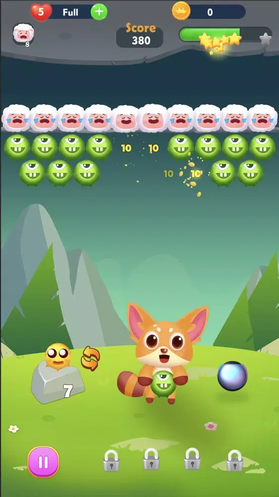 Captures d'écran de Bubble Shooter-Animals Match