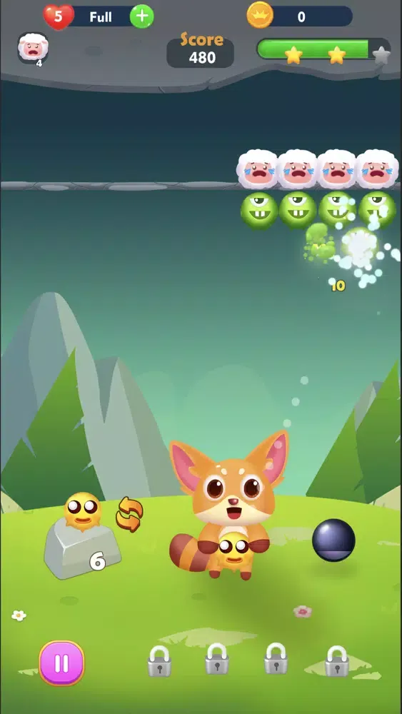 Captures d'écran de Bubble Shooter-Animals Match