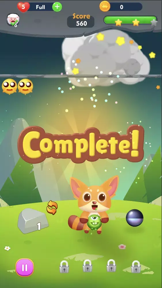 Captures d'écran de Bubble Shooter-Animals Match