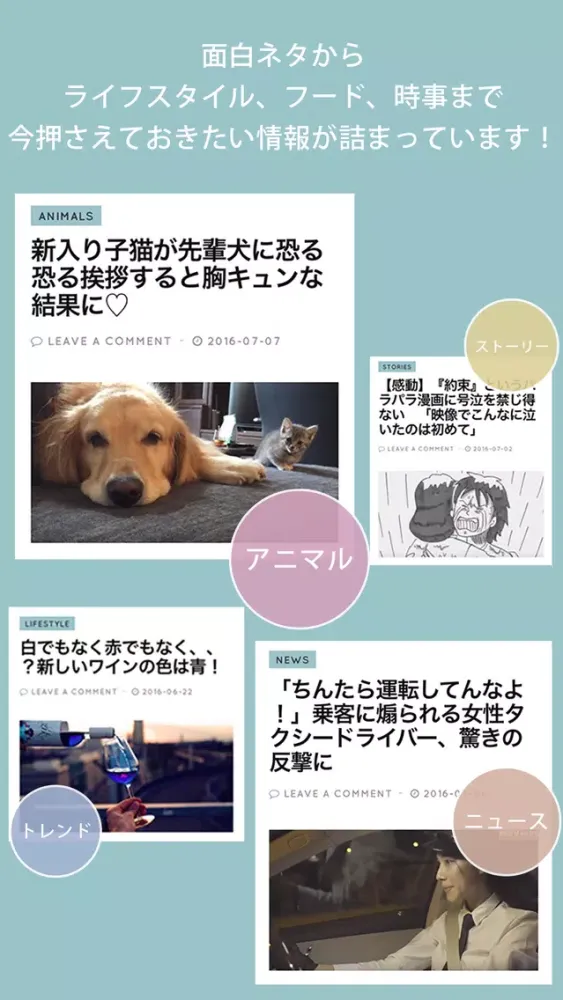 大人のためのトレンド・動画まとめアプリ - Hash [ ハッシュ ] Screenshots