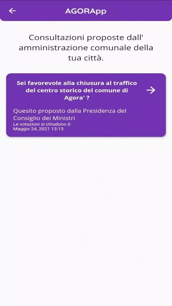 Zrzuty ekranu AGORA app