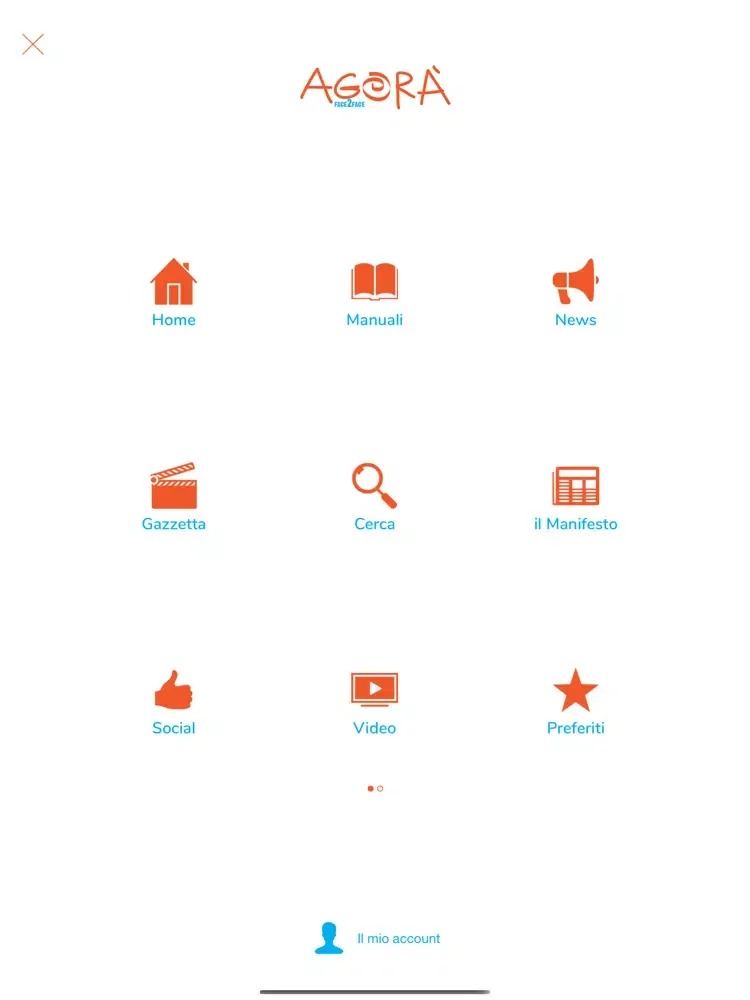 Agora F2F iPad  Screenshots