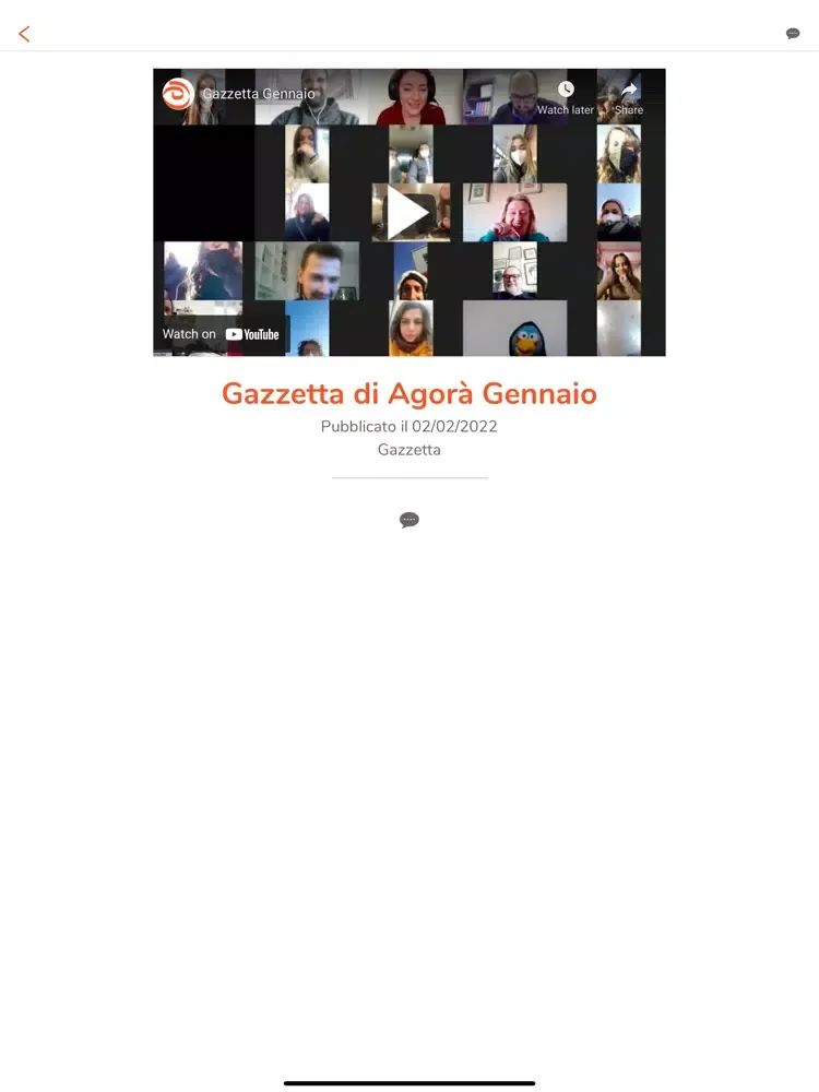 Agora F2F iPad  Screenshots