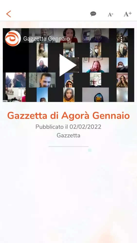 Agora F2F Screenshots