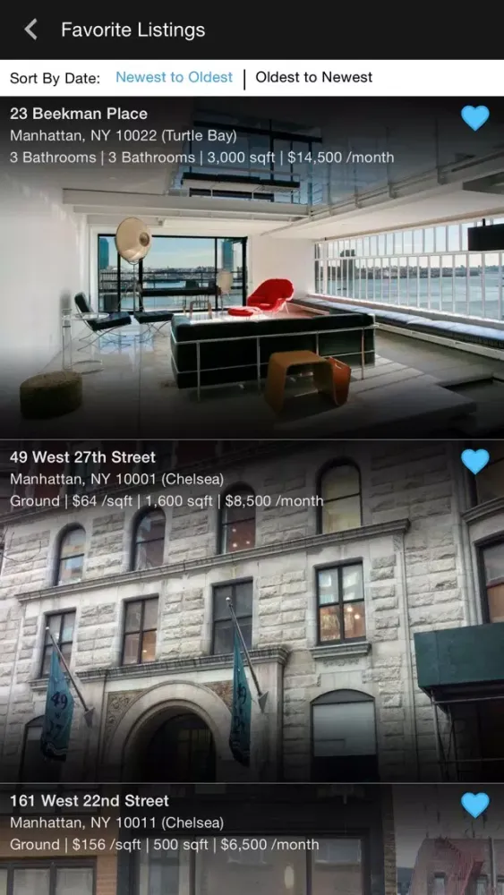 Agorafy New York Real Estate Ekran Görüntüleri