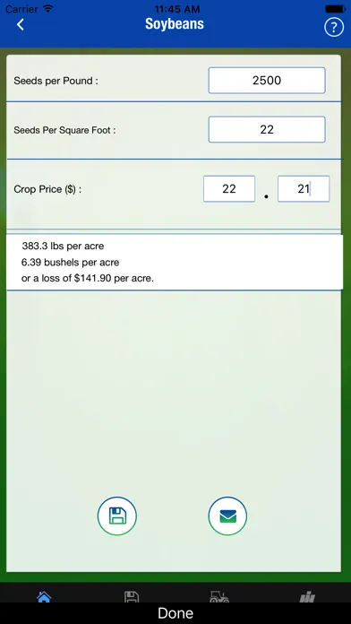 Harvest Loss Calculator স্ক্রিনশট