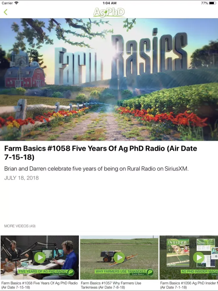 Ag PhD Media iPad  سکرین شاٹس
