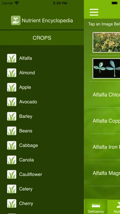 Nutrient Deficiencies by Crop Screenshots