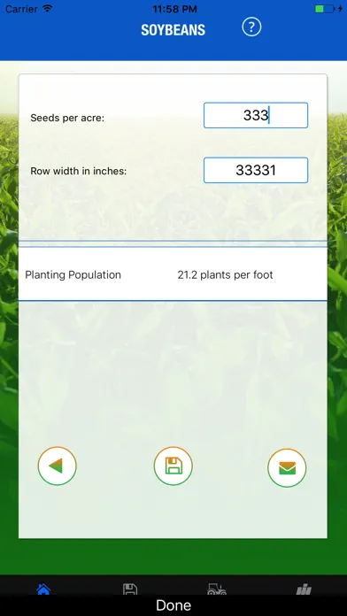 Planting Population Calculator স্ক্রিনশট