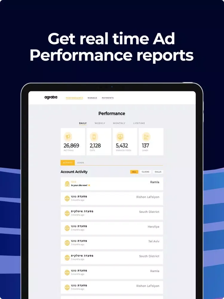 Agraba - Easy Online Marketing iPad  سکرین شاٹس