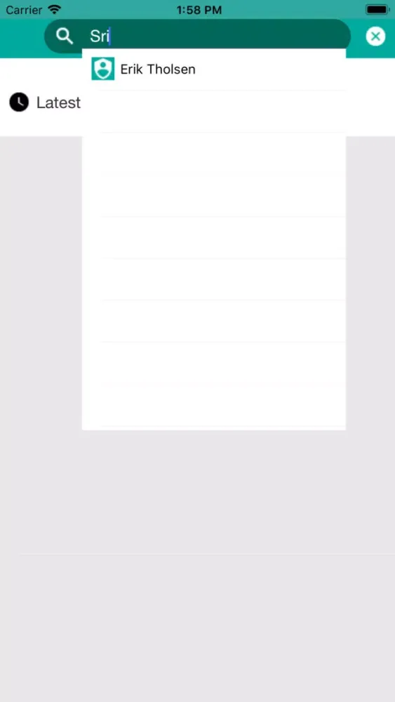 Screenshot di Medarbeideren