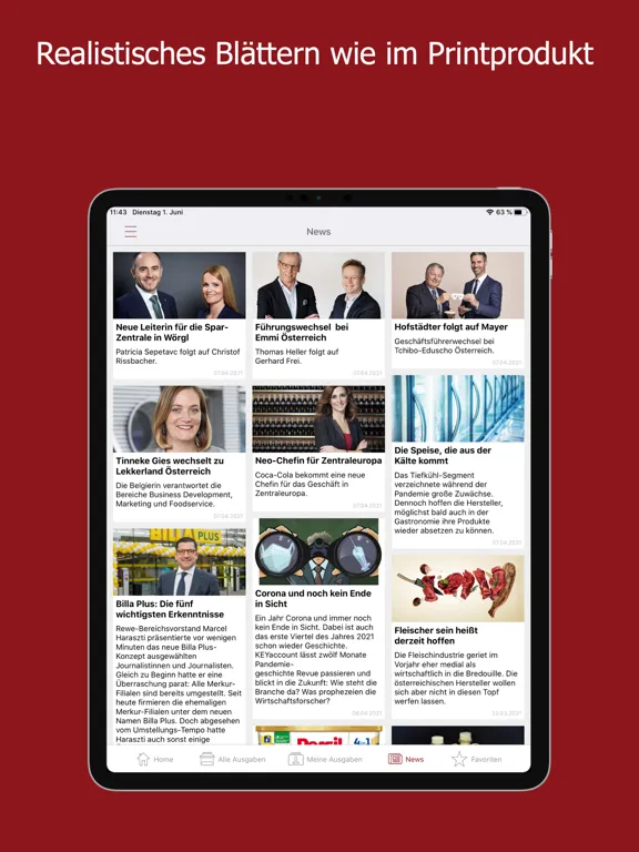 Key Account iPad  Screenshots