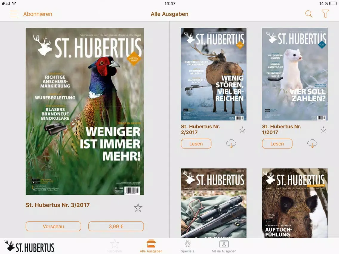 St. Hubertus Digital iPad  سکرین شاٹس