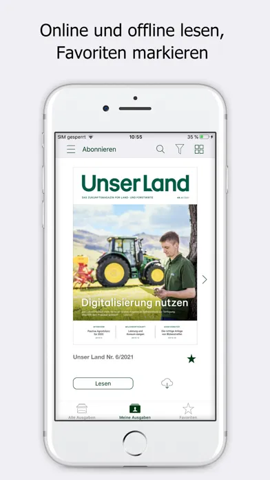 Zrzuty ekranu Unser Land