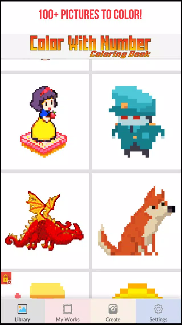Color With Numbers-Color Book Screenshots