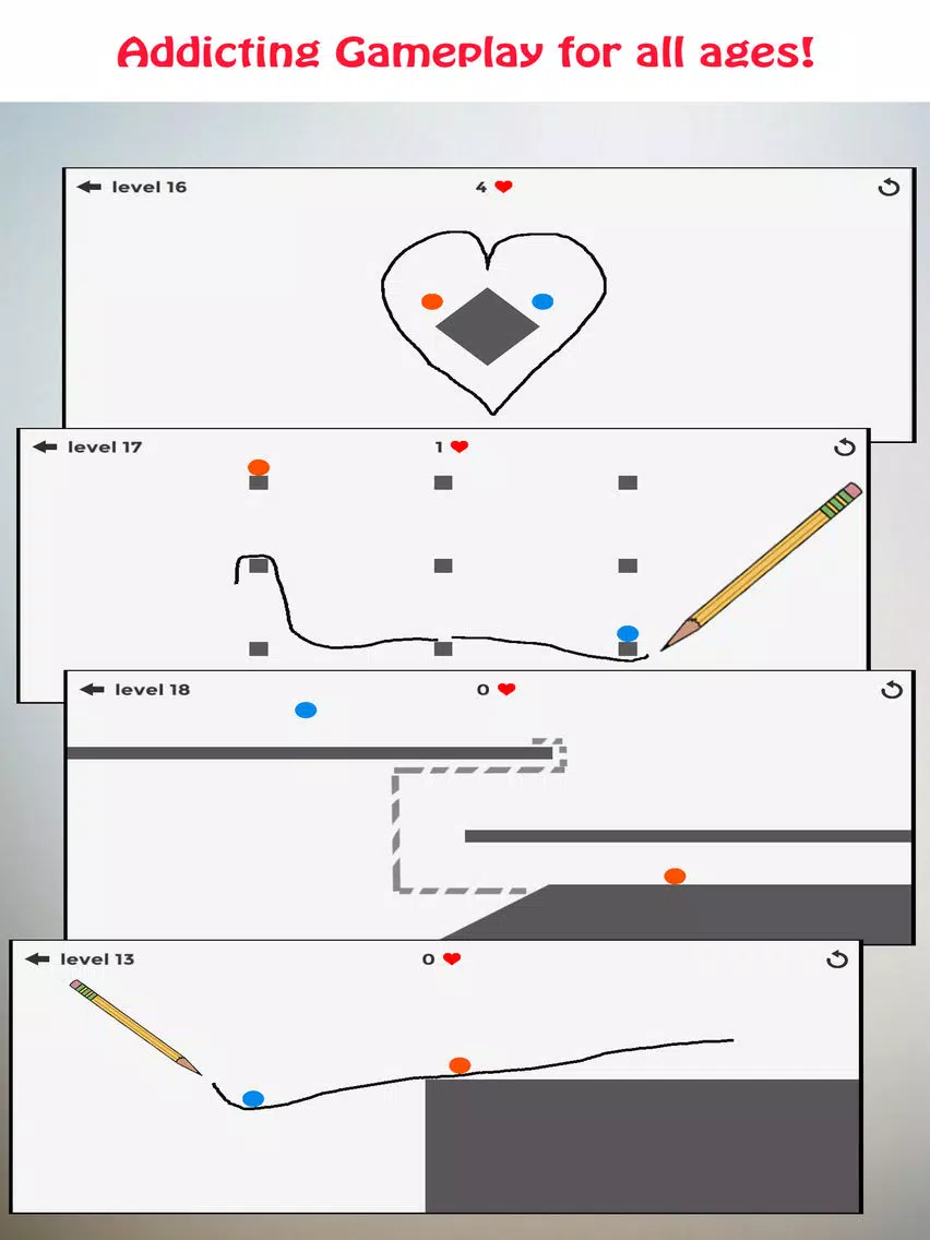 Physics Ball Connect iPad  Screenshots