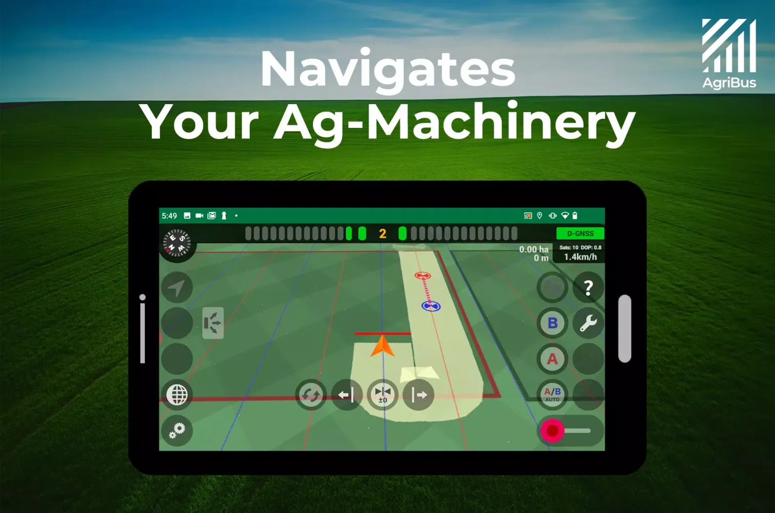 تصاویر AgriBus: GPS farming navigator