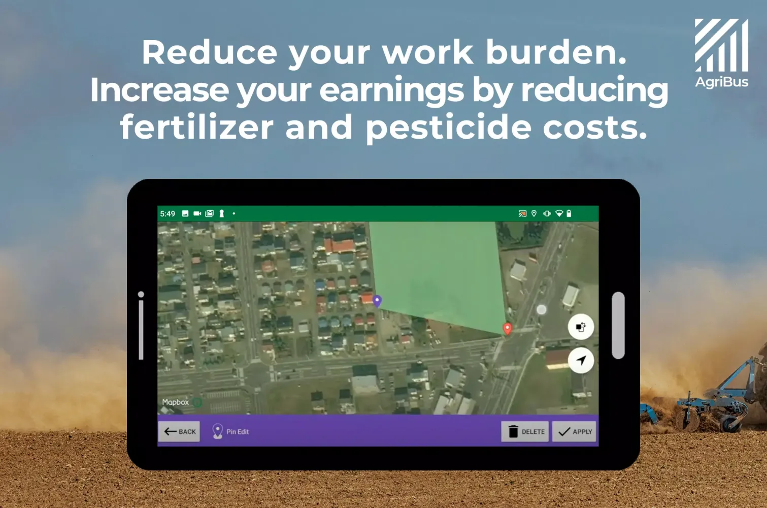 تصاویر AgriBus: GPS farming navigator
