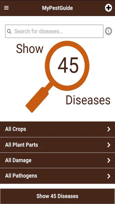 Скриншоты MyPestGuide Diseases