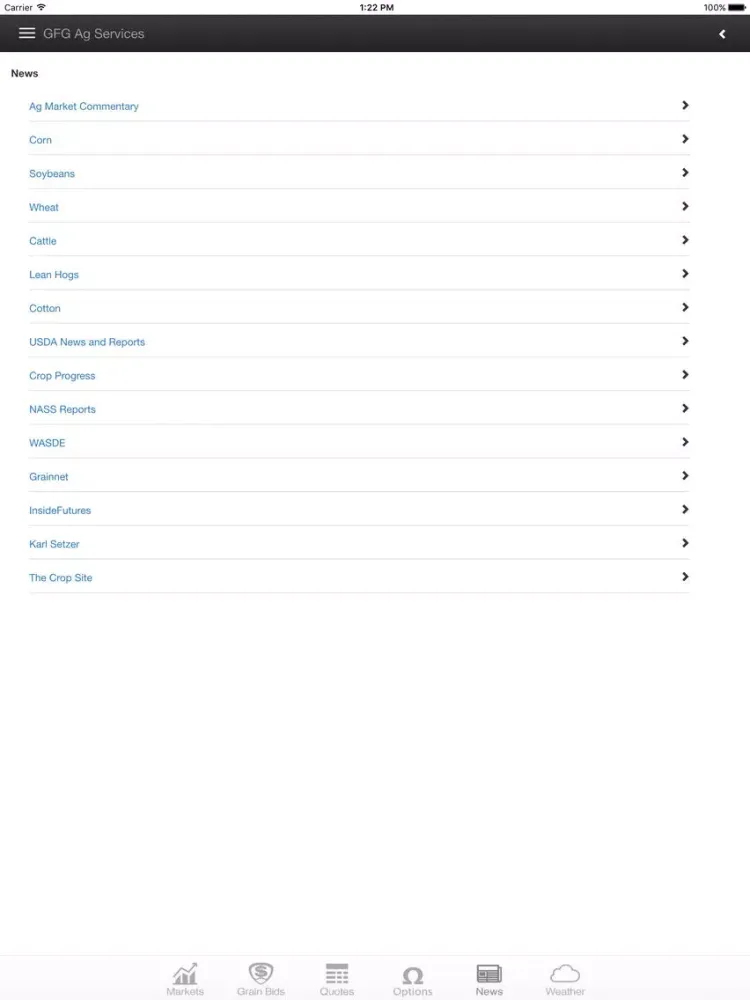 تصاویر GFG Ag Services iPad 