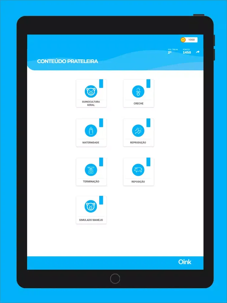 Capturas de pantalla de Oink iPad 