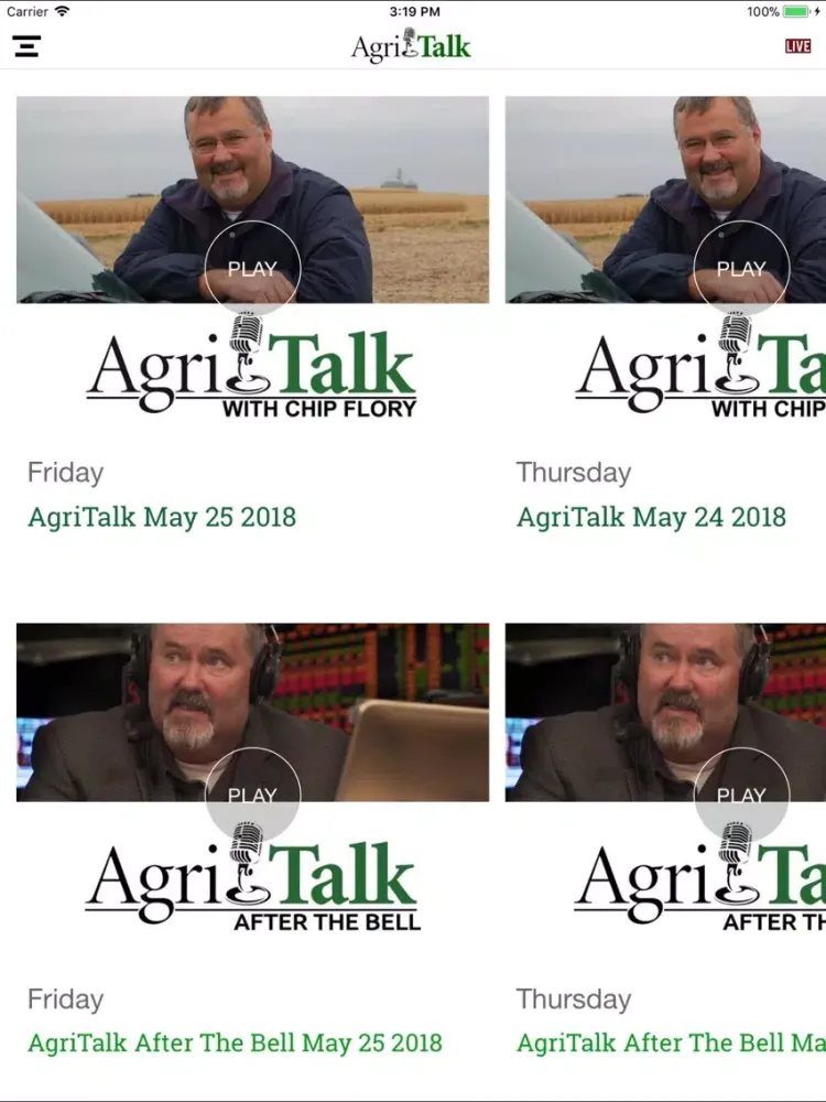AgriTalk iPad  Screenshots